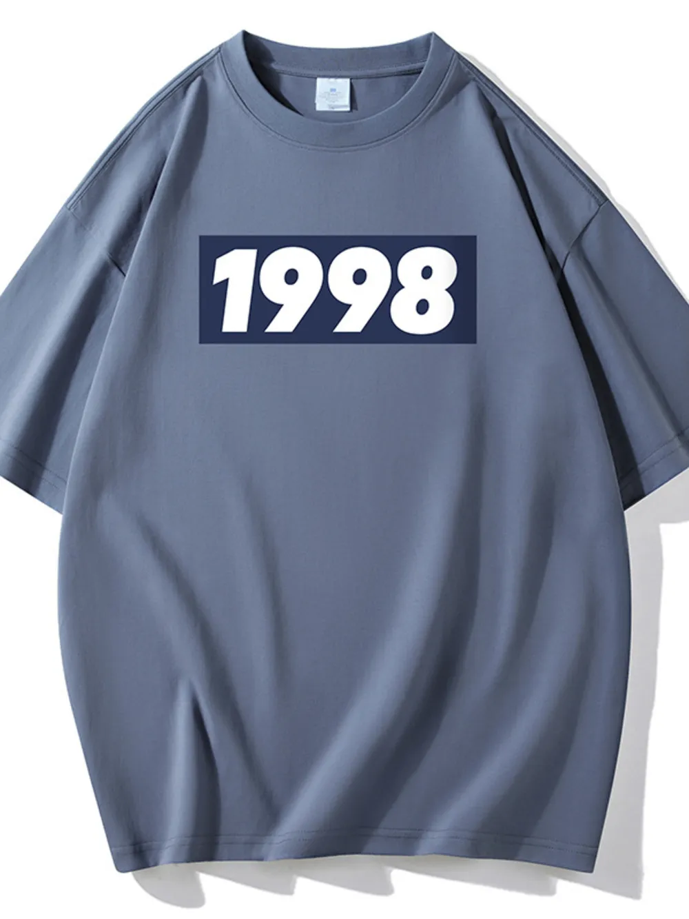 Men's Full Size 1998 Graphic Round Neck T-Shirt Plus Size, image 4