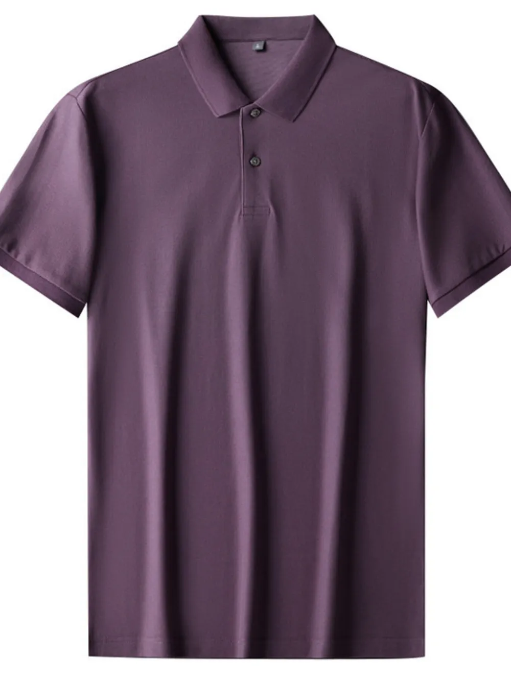 Men's Plus Size Button Detail Short Sleeve Polo