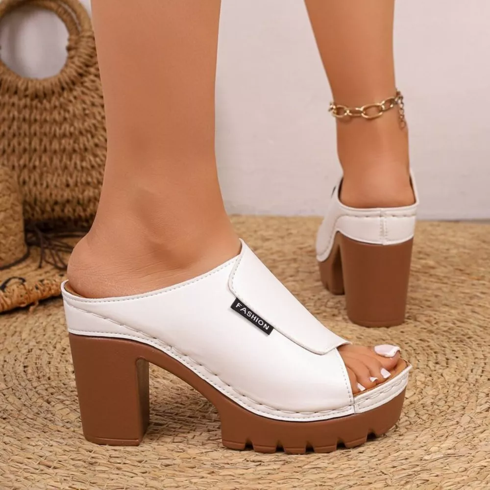 Open Toe Block Heels Sandals, image 11