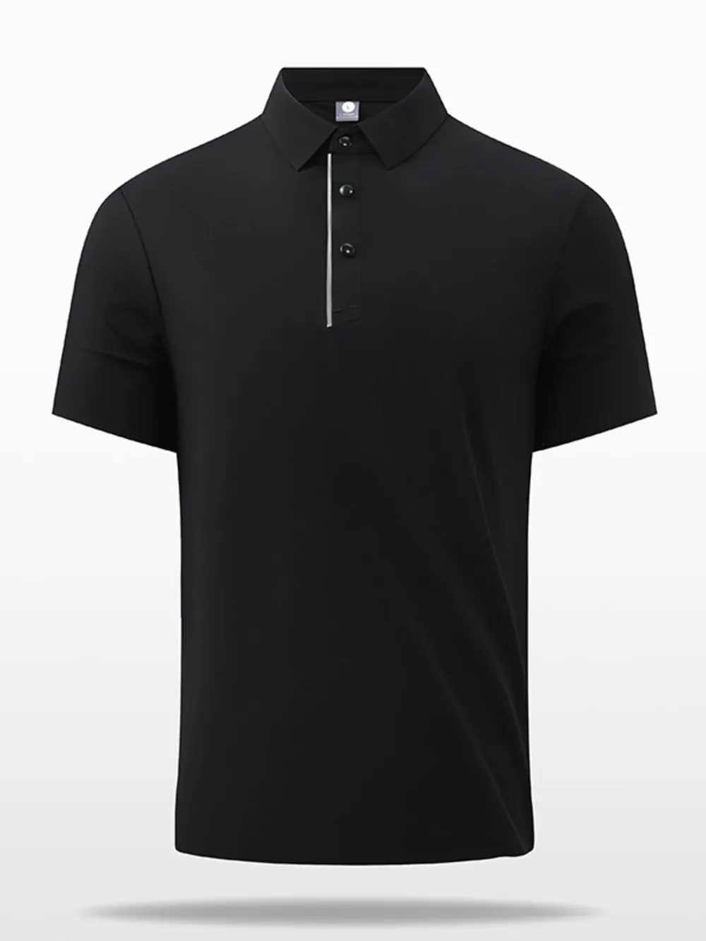 Men's Plus Size Button Detail Short Sleeve Polo