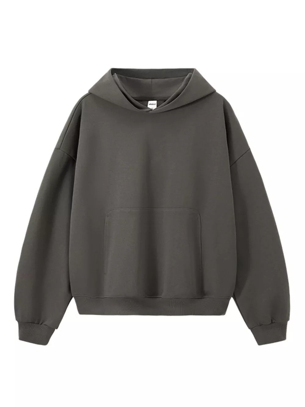 Men's Kangaroo Pocket Dropped Shoulder Hoodie, image 8