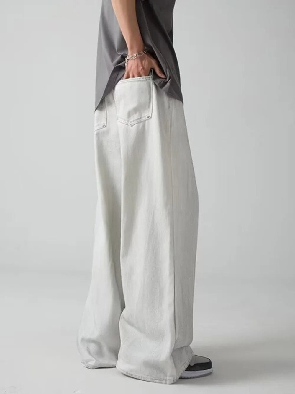 Men's Plus Size Wide Leg Pants, image 6