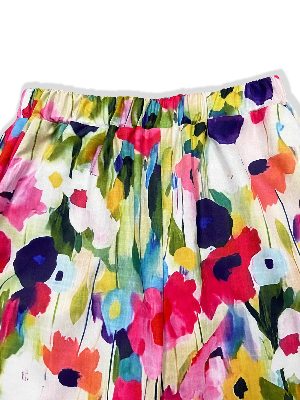 Floral Print Loose Casual Pants, image 5