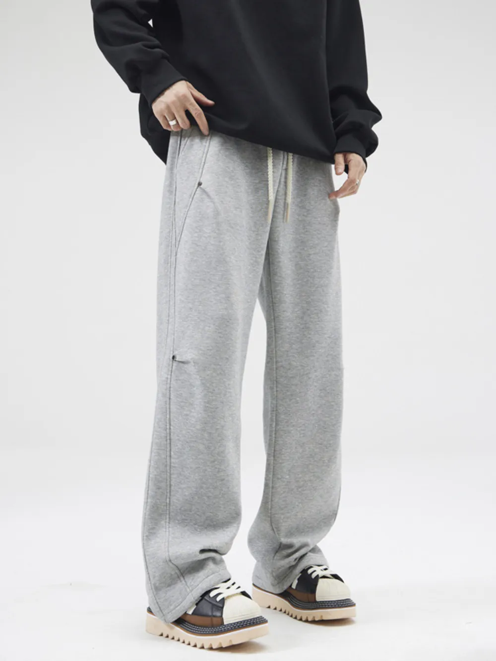 Men's Full Size Casual Loose-Fit Sweatpants Plus Size, image 2