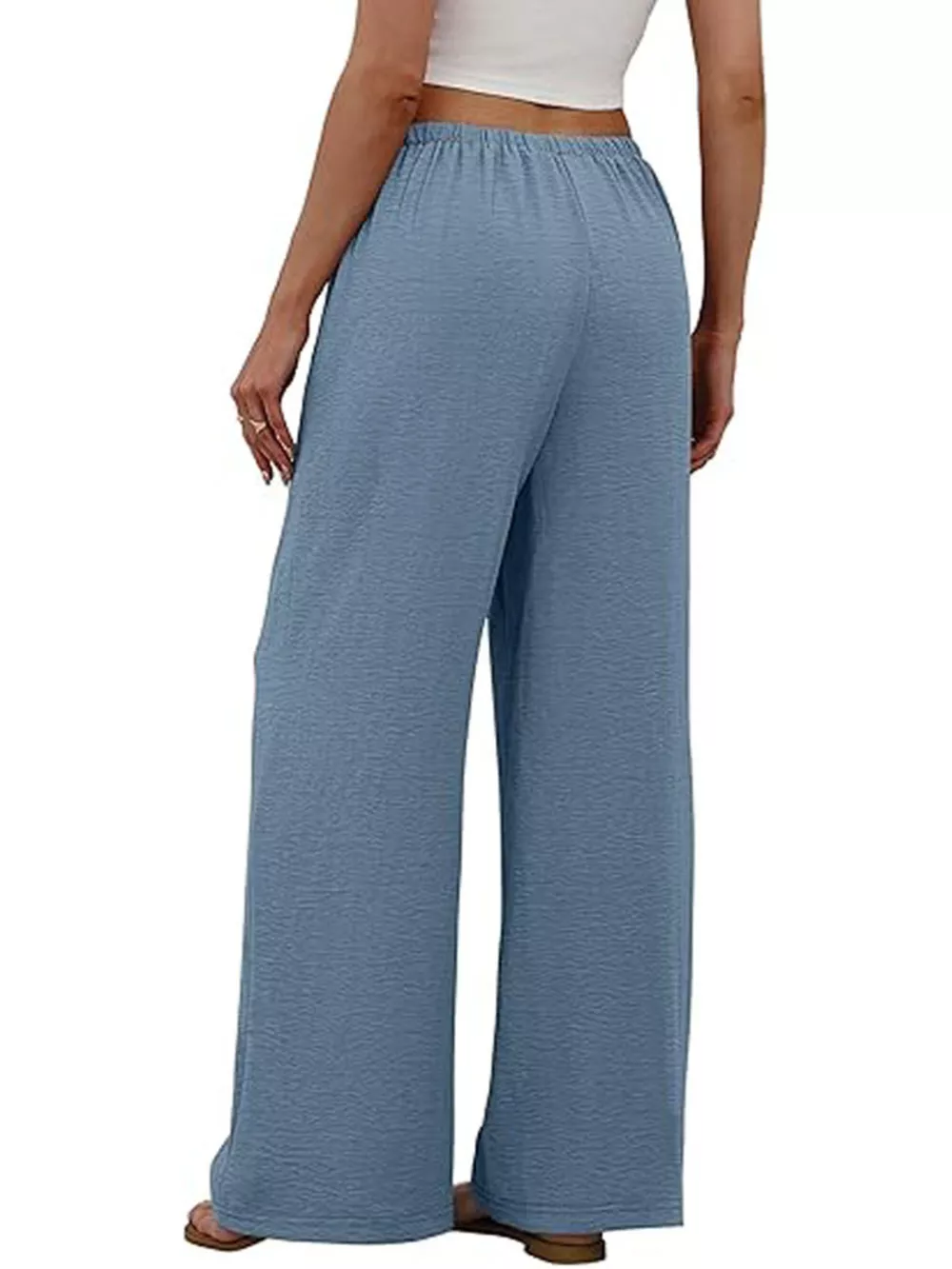 High-Waisted Wide-Leg Pants, image 4