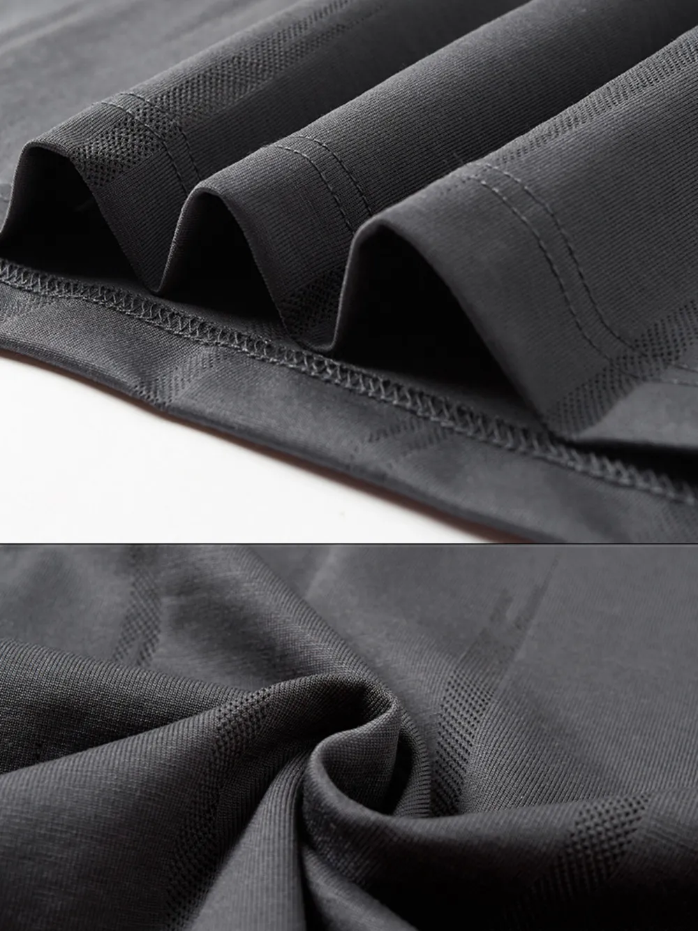 Men's Plus Size Button Detail Short Sleeve Polo, image 6