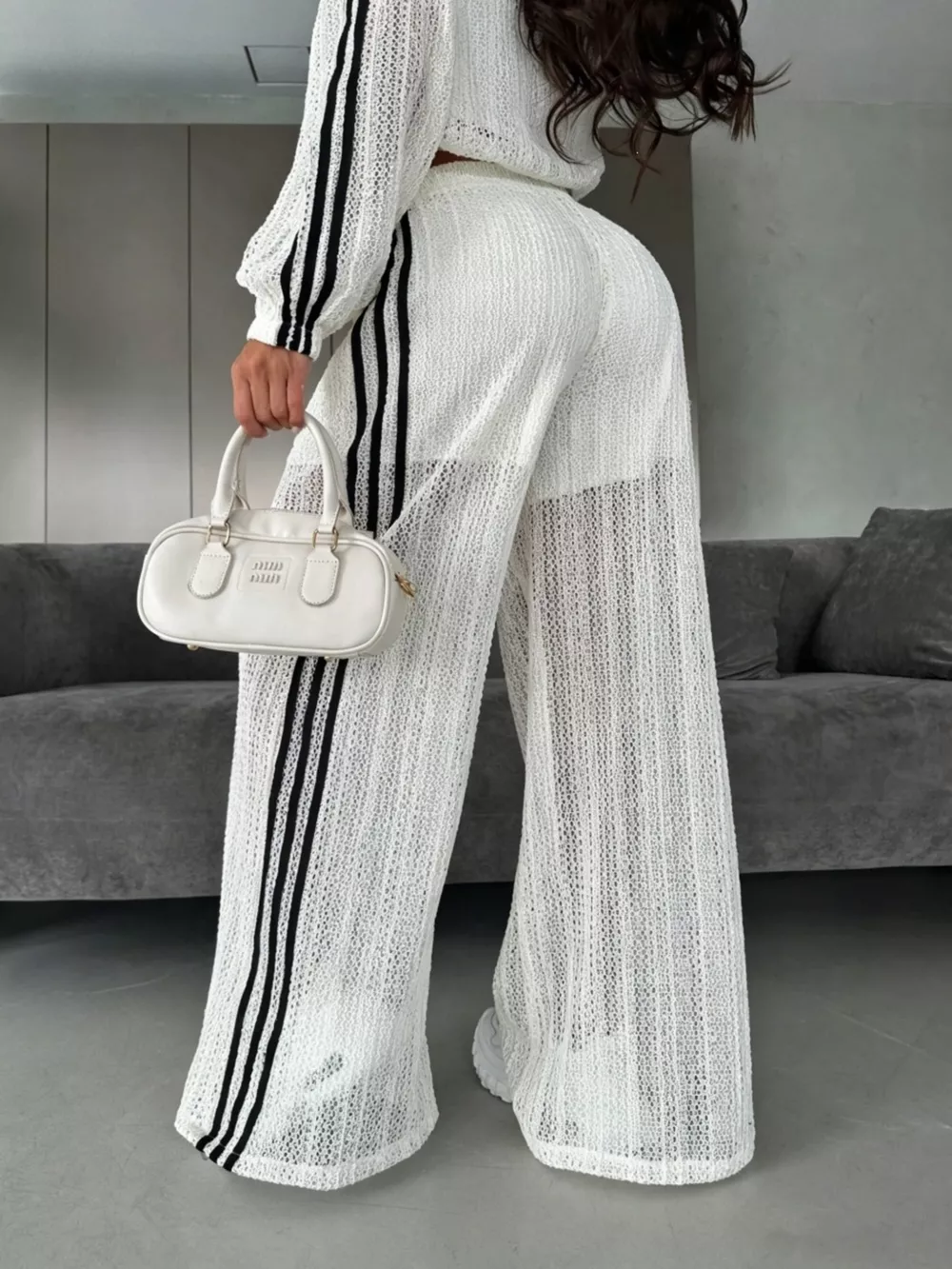 Side Stripes Zip Up Top and Pants Set, image 11