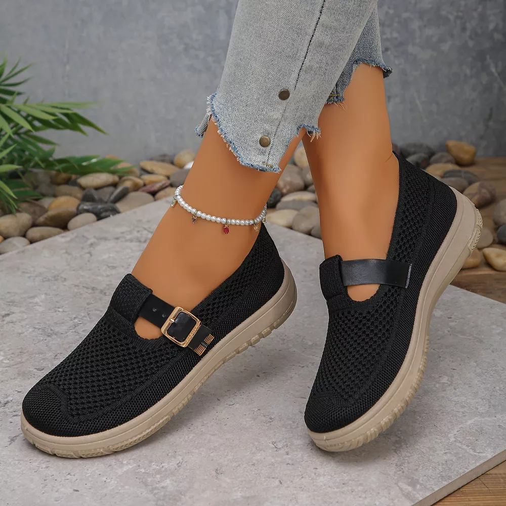 Round Toe Platform Slip-Ons, image 5