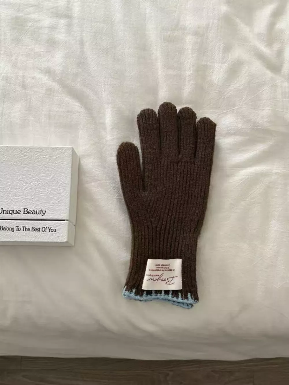 Ribbed Knit Gloves, image 12