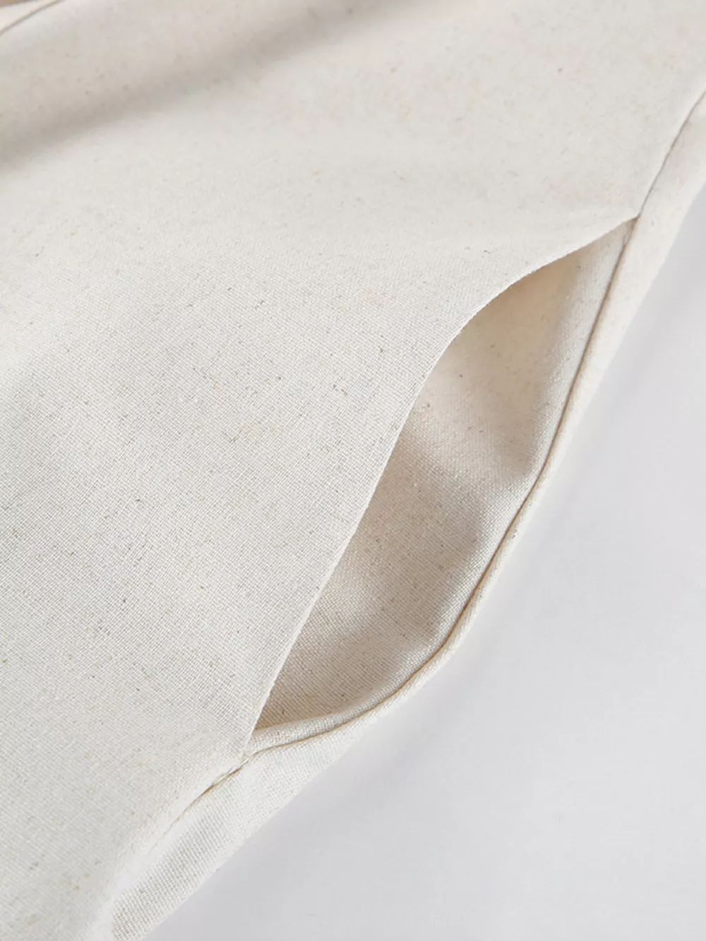 Contrast Trim Button Front Tube Maxi Dress, image 10