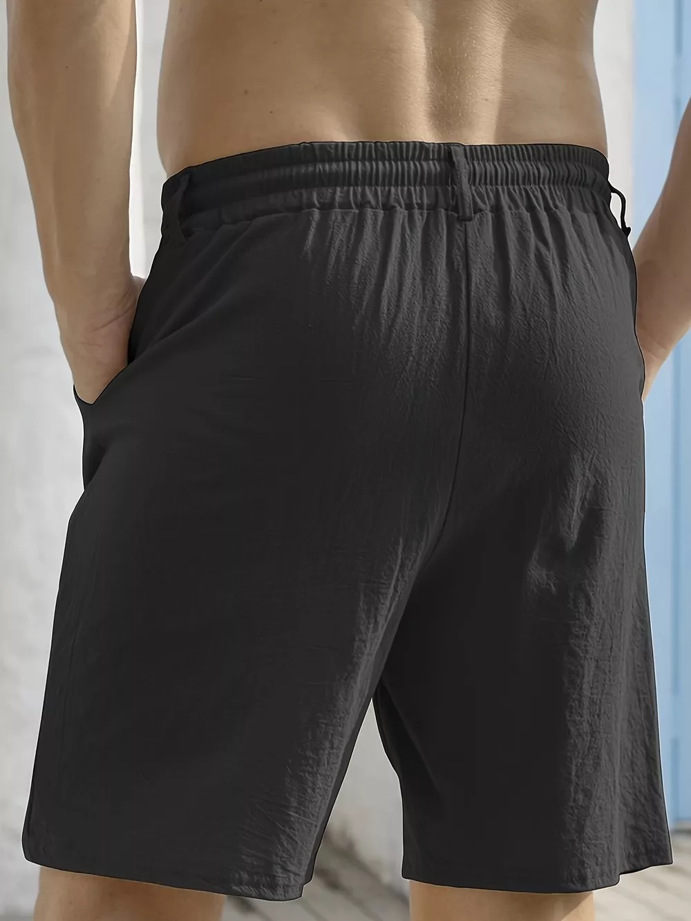 Men' Full Size Lightweight Drawstring Shorts Plus Size, image 9