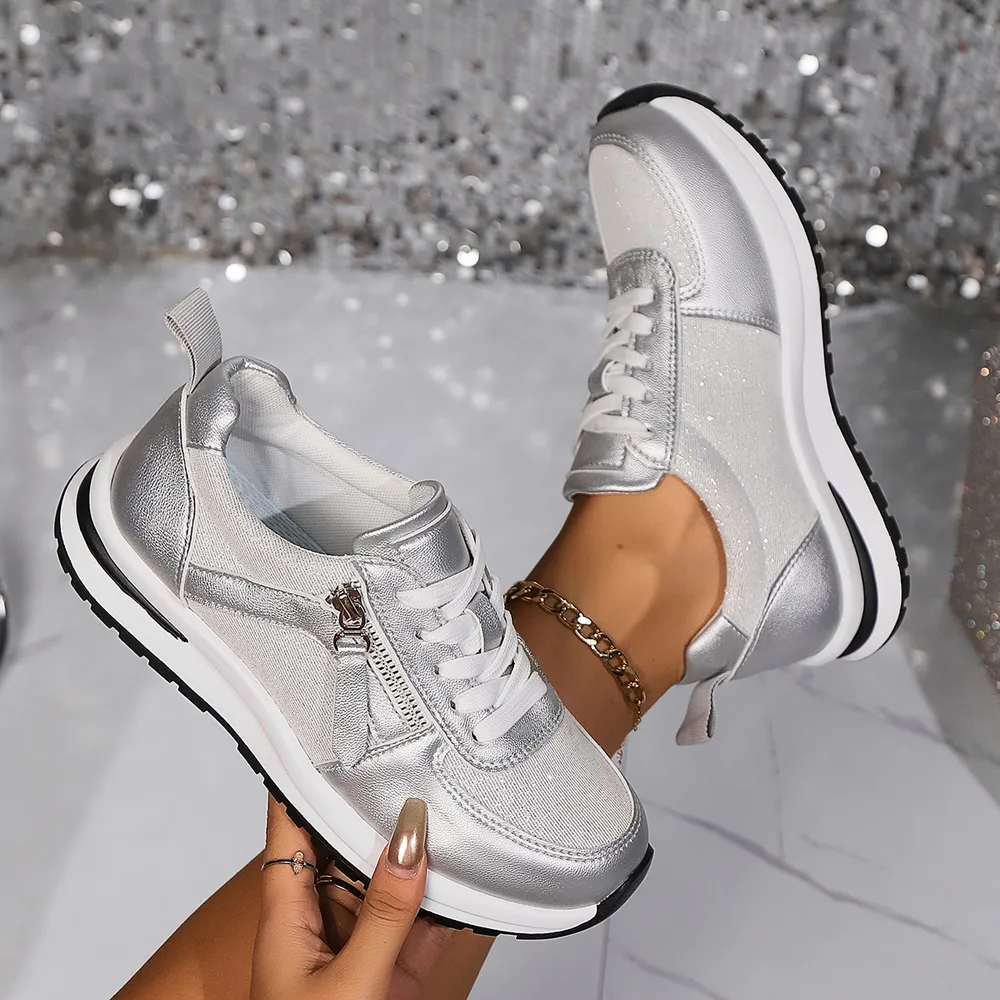 Lace Up Platform Athletic, image 3