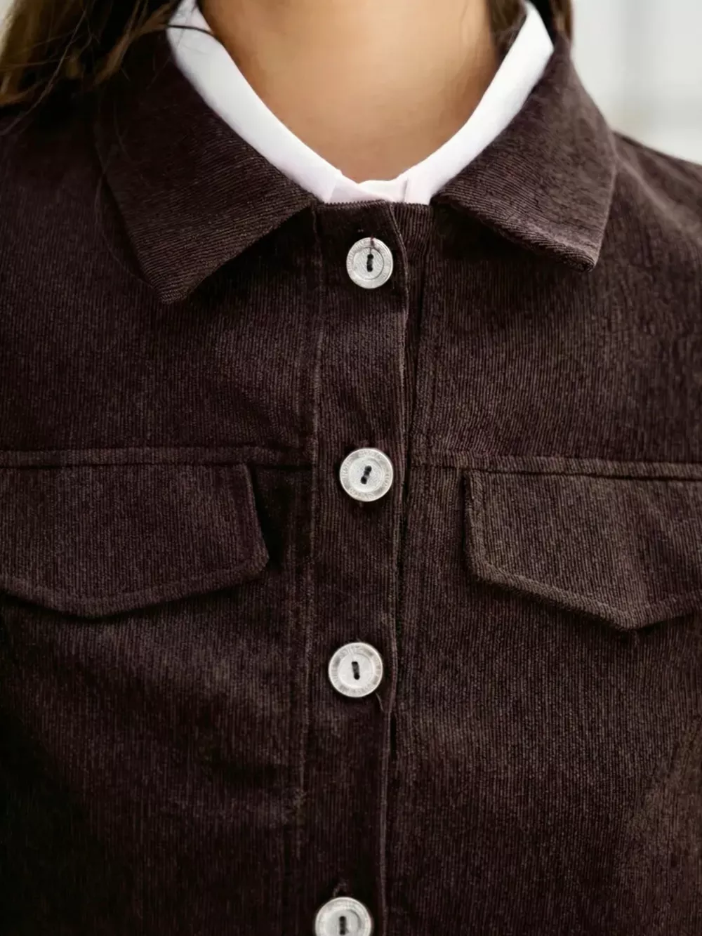 Button Up Cropped Jacket and Mini Skirt Set, image 9