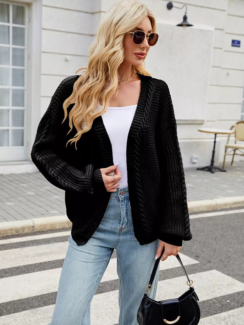Button Up Long Sleeve Cardigan, image 9
