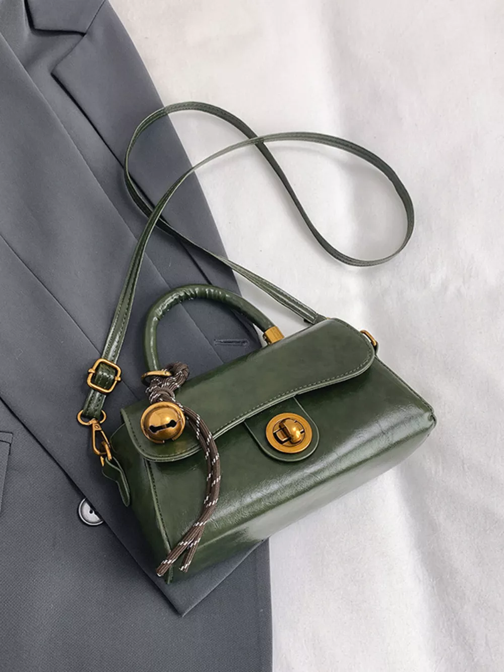 Top Handle Crossbody Bag, image 6