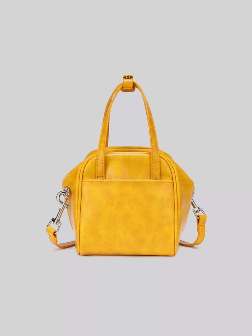 Star-Charm PU Leather Crossbody Bag, image 4