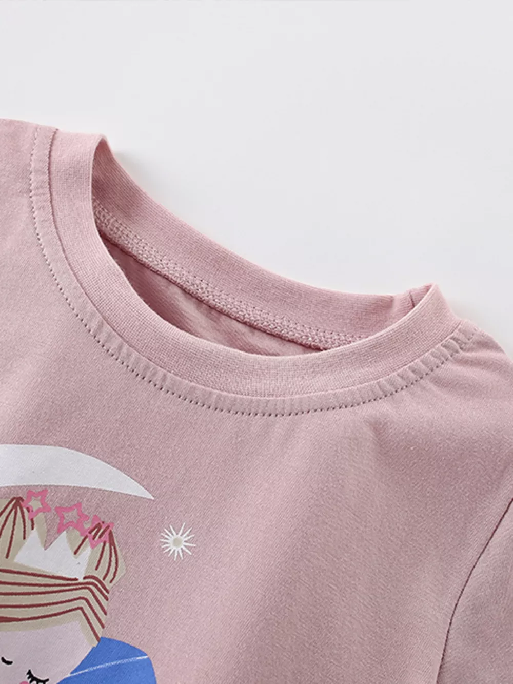 Children's Cute Fairy Graphic Short Sleeve T-Shirt, image 3