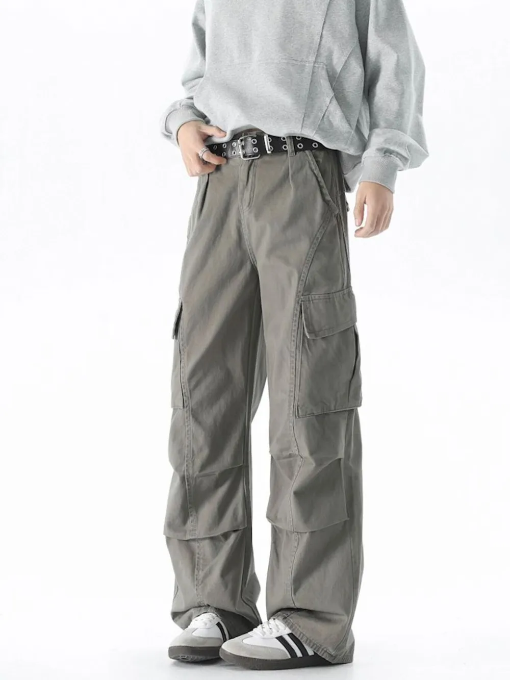 Men's Loose Fit Cargo Pants, image 2