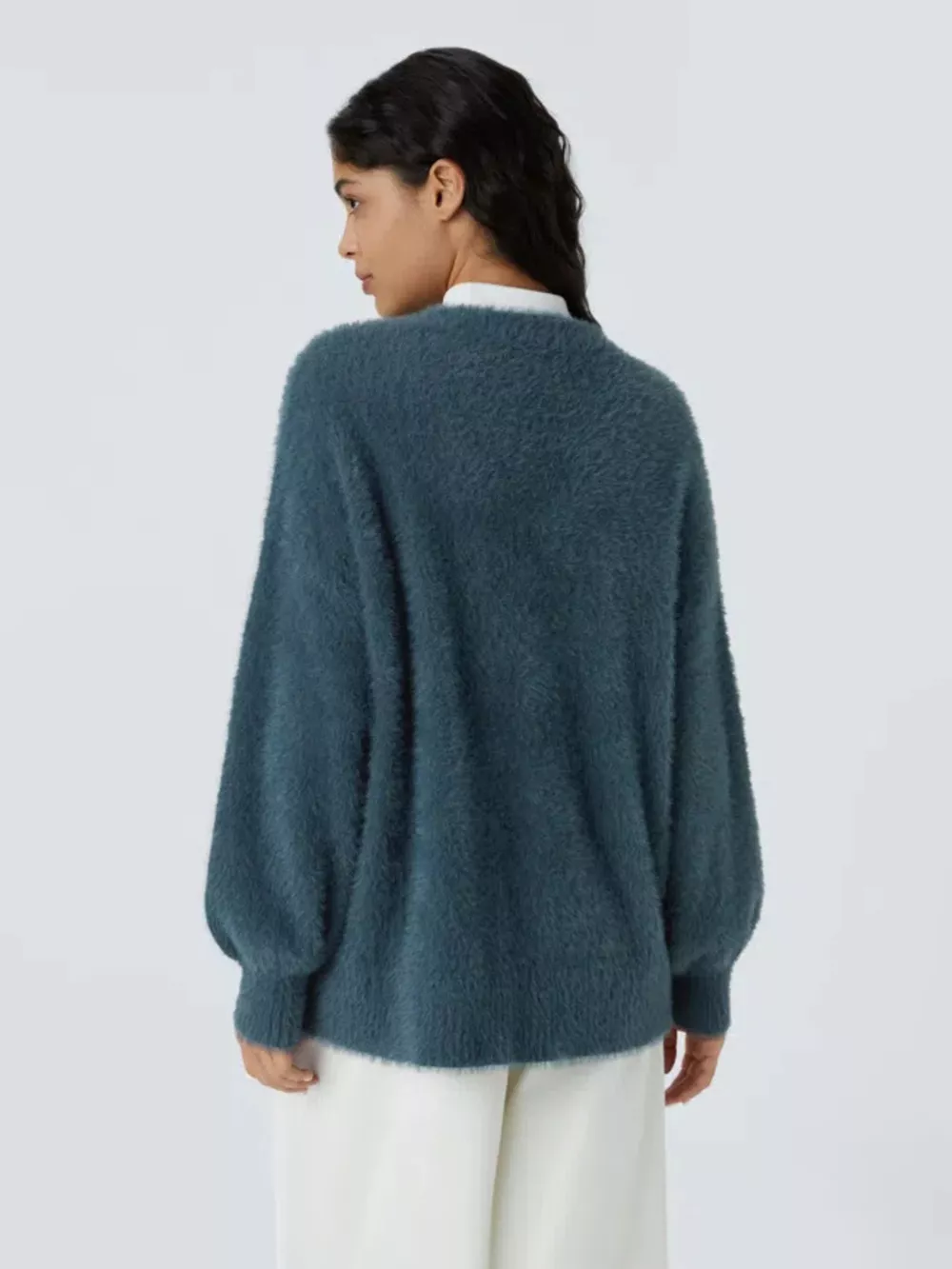 Cozy Knit Button-Down Cardigan, image 5