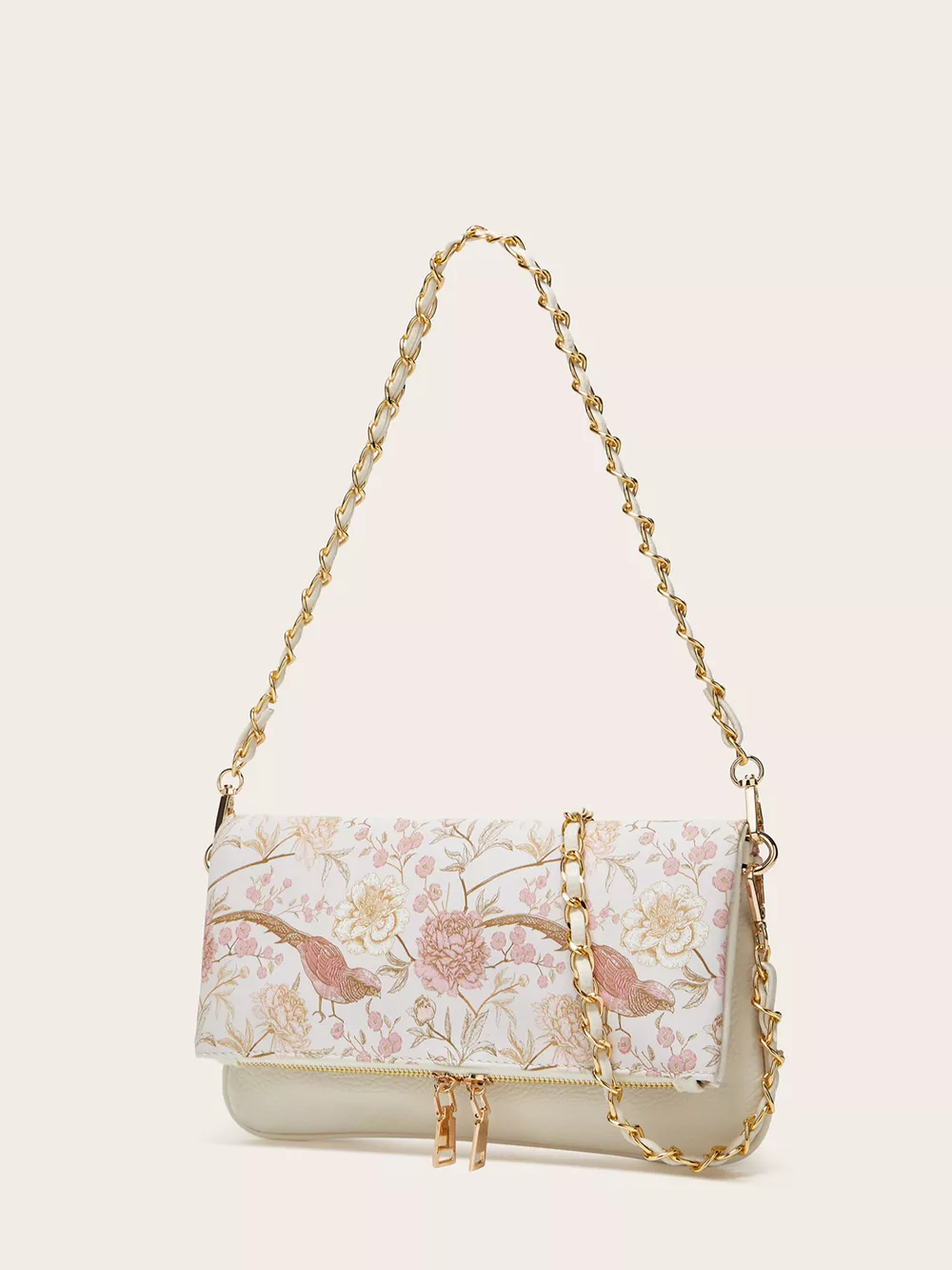 Floral Chain Shoulder Bag, image 2