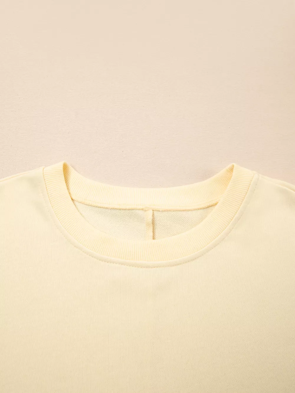 2 in 1 Faux Two Piece Patchwork Round Neck Sweatshirt, image 7