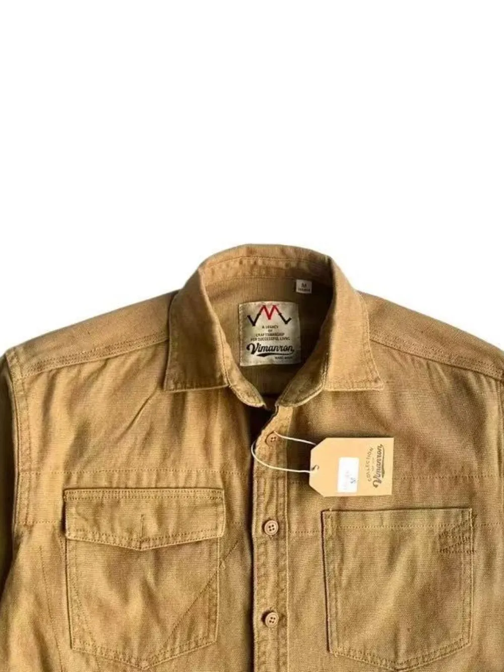 Men's Plus Size Button Up Shirt with Chest Pockets, image 5