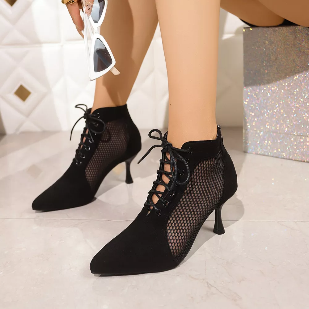 Point Toe Stiletto Pumps, image 4