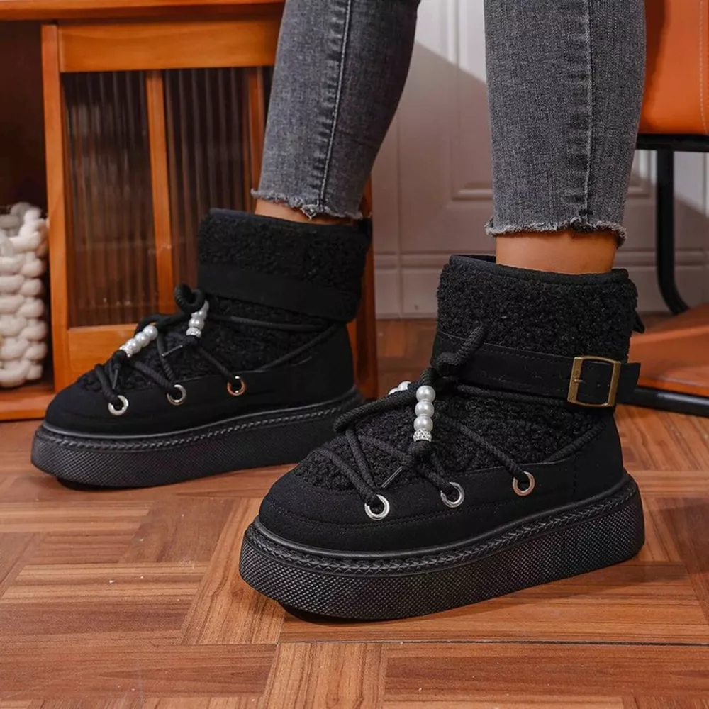 Lace Up Platform Boots, image 3
