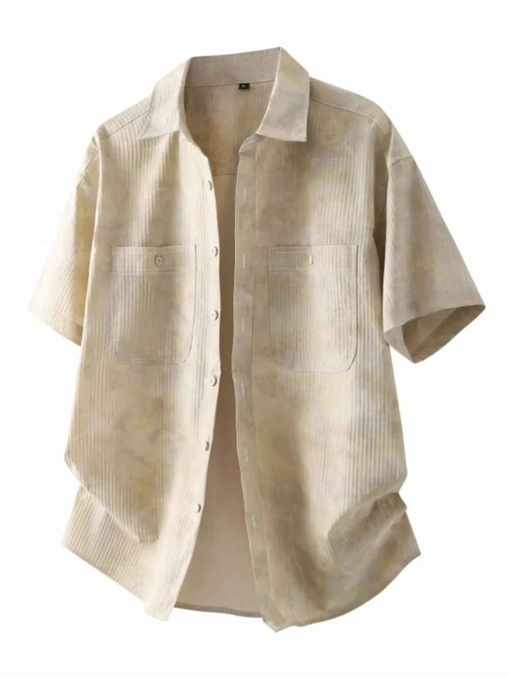 Men's Plus Size Casual Short Sleeve Shirt, image 2