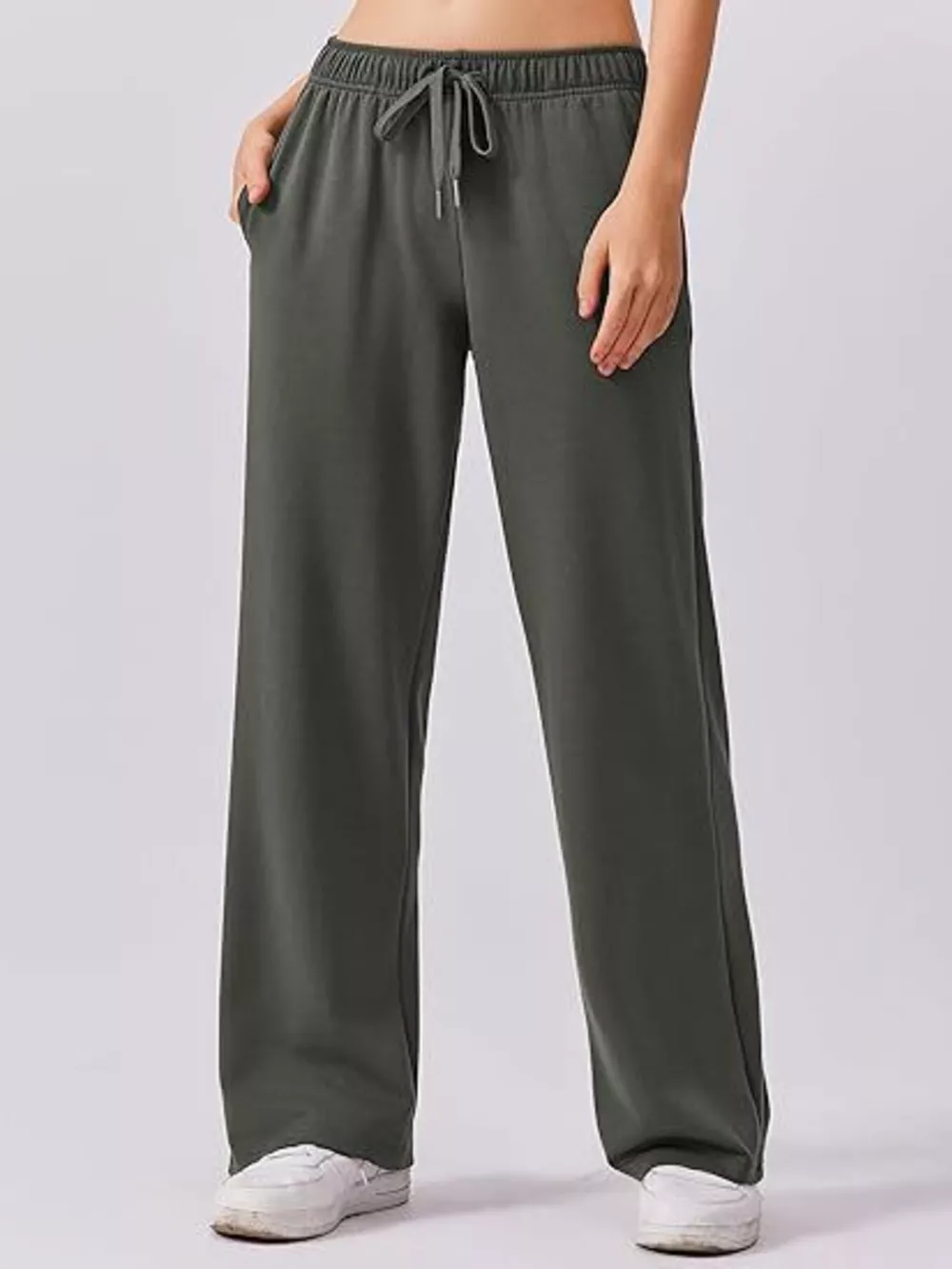 Relaxed Fit Quarter-Zip Top and Pants Set, image 9