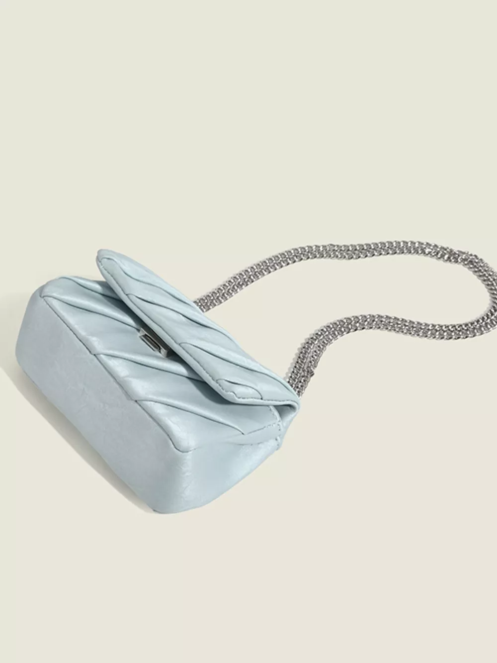 Ruched Flap Crossbody Bag, image 5