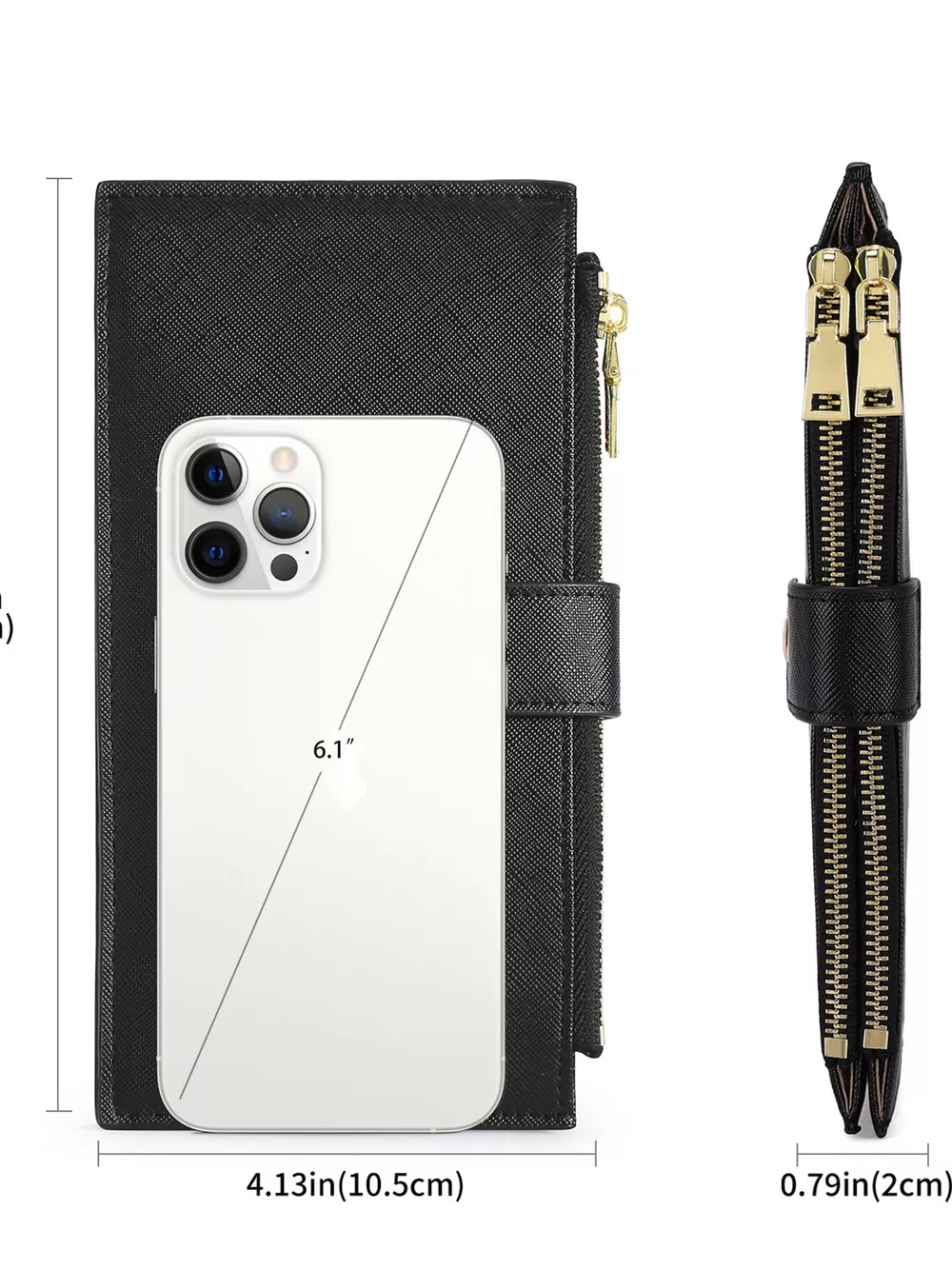 Zippered Long Wallet, image 2