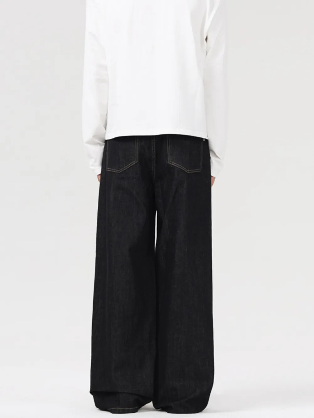 Men's Wide Leg Jeans, image 4