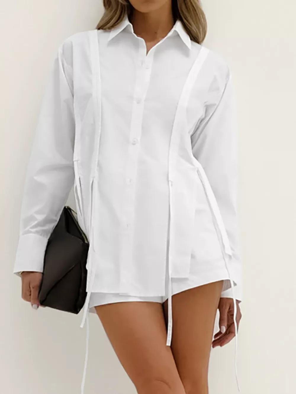 Button Up Shirt and Shorts Set, image 3
