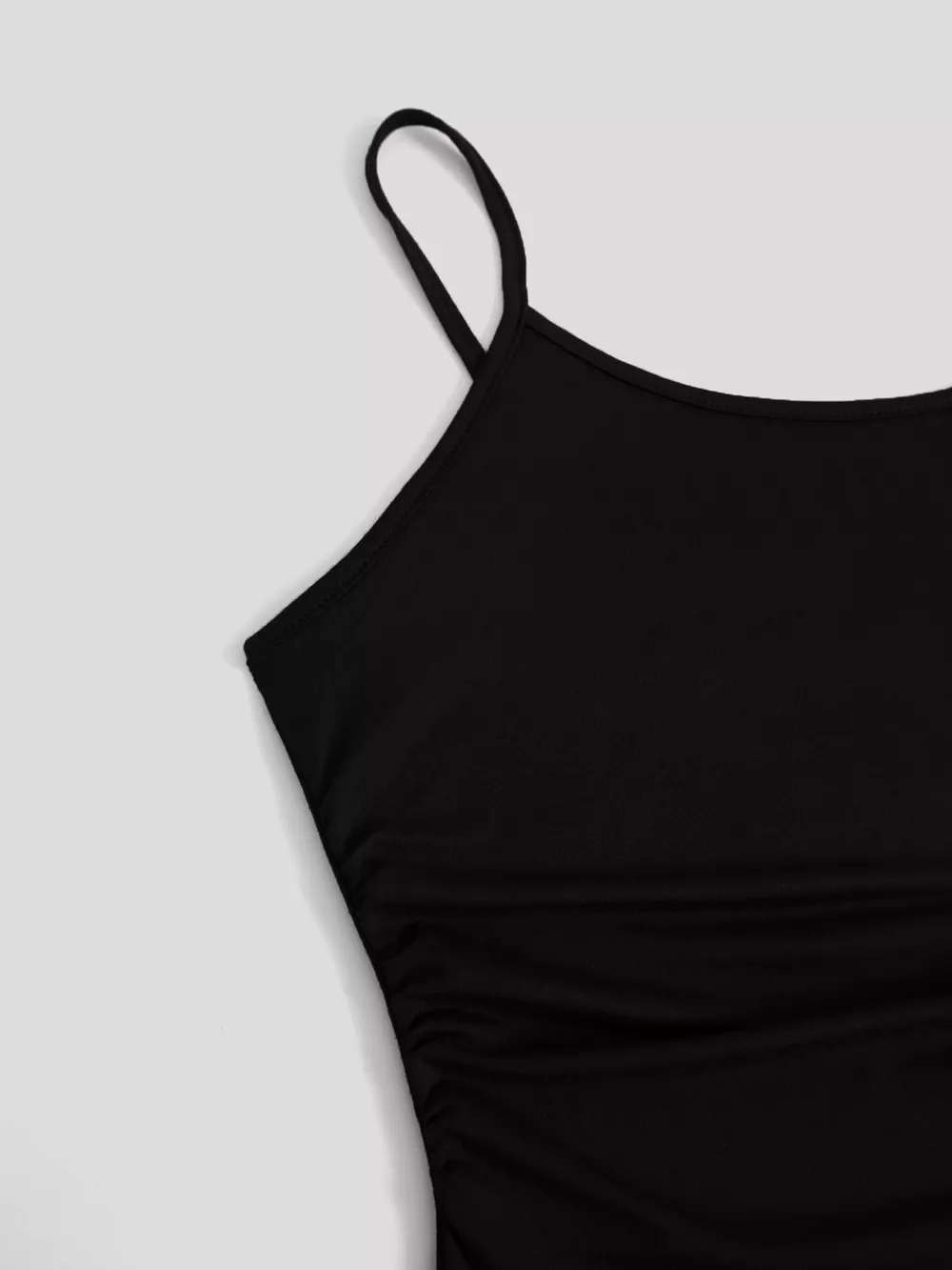 Solid Color Cami Dress & Shrug Set, image 4