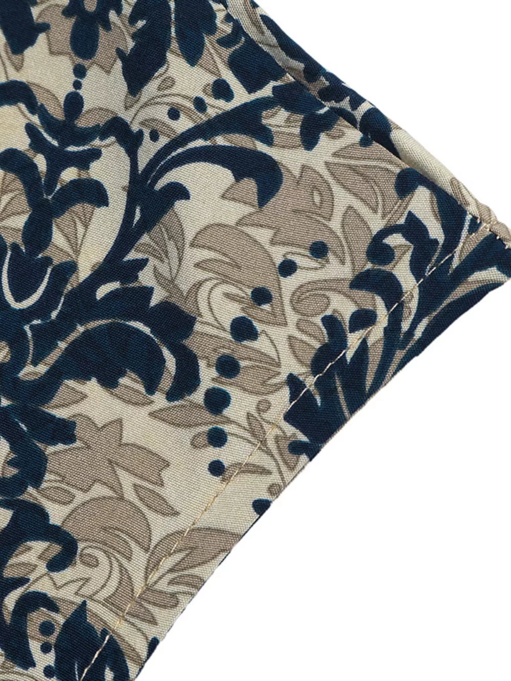 Damask Print Cap Sleeve Blouse, image 8