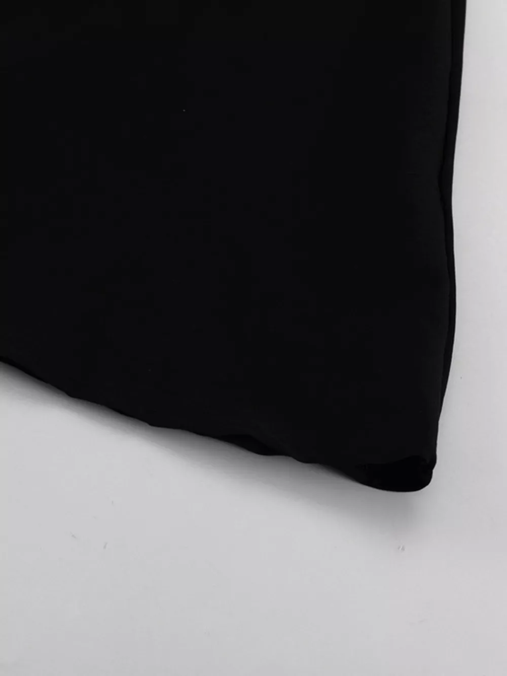 Puff Sleeve Contrast Collar Dress, image 6