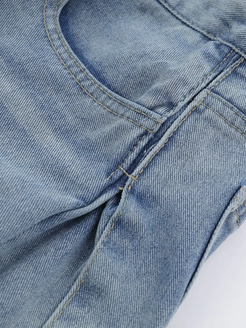 Men's High-Waist Wide Leg Relaxed Fit Jeans, image 11