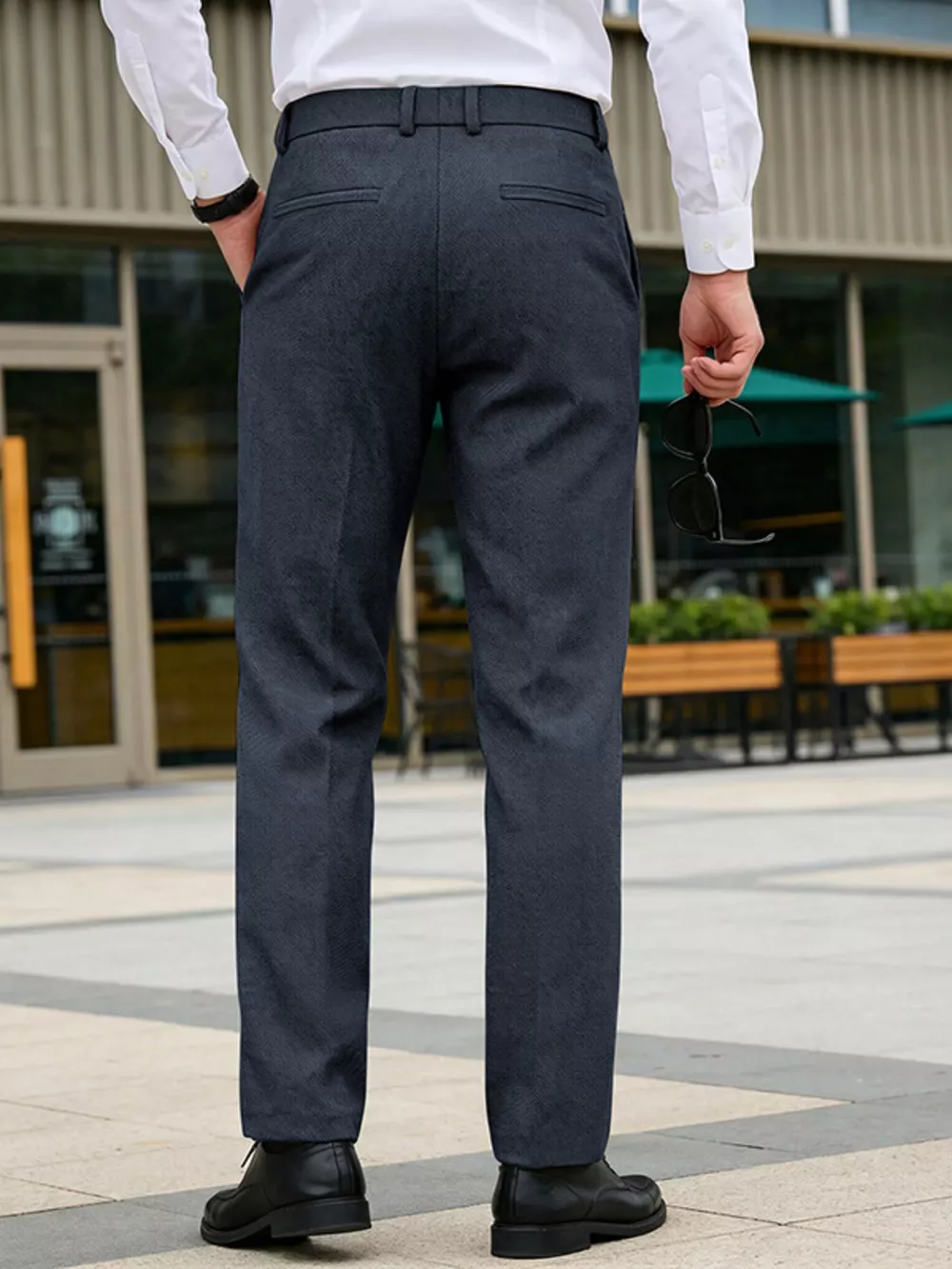 Men's Full Size Classic Fit Dress Pants Plus Size, image 14