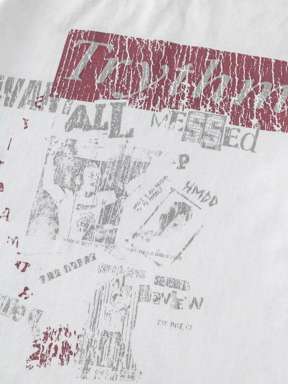 Men's Vintage Graphic Oversized T-Shirt, image 6