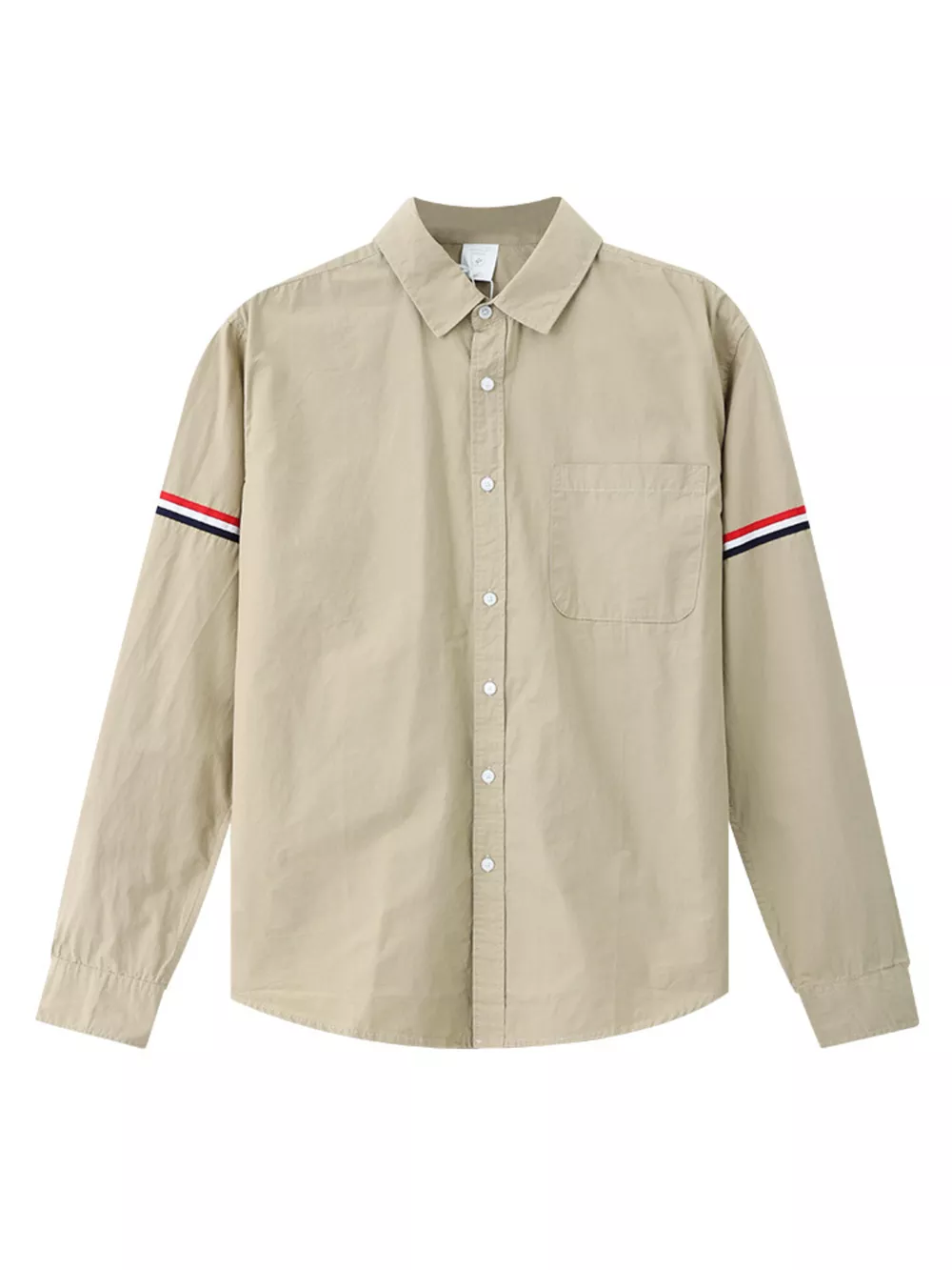 Men's Plus Size Long-Sleeve Button-Down Shirt, image 3