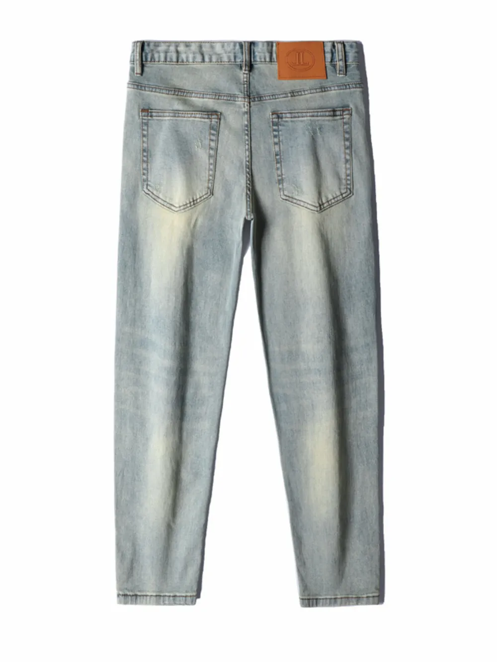 Men's Distressed Slim Fit Jeans, image 7