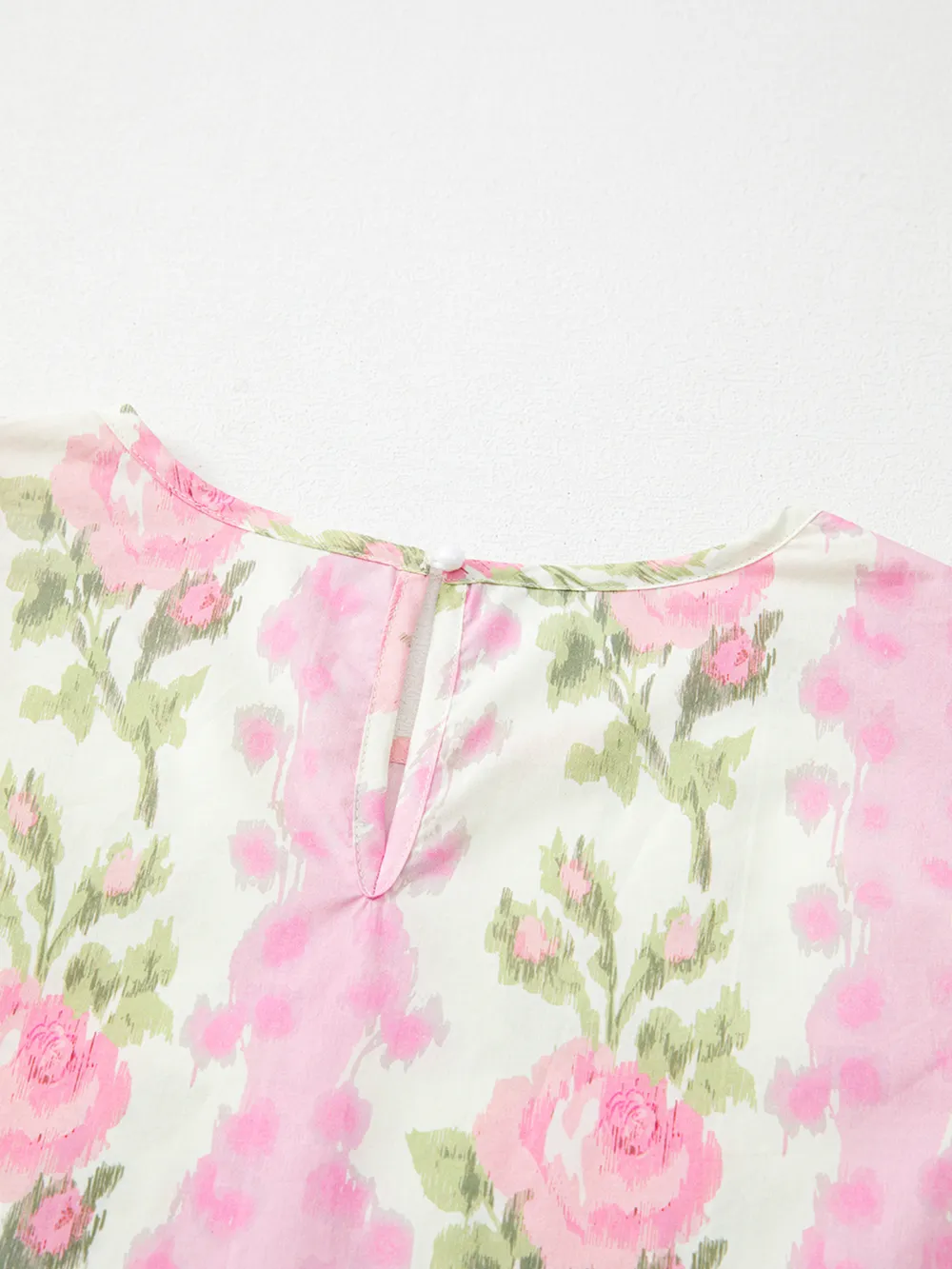 Floral Print Ruffled Sleeve Blouse, image 9