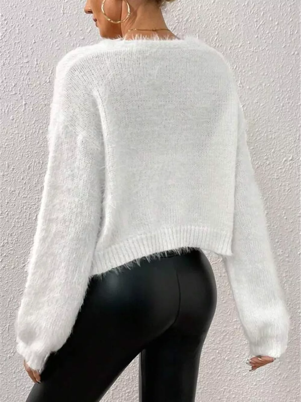 Open Front Long Sleeve Cardigan, image 2