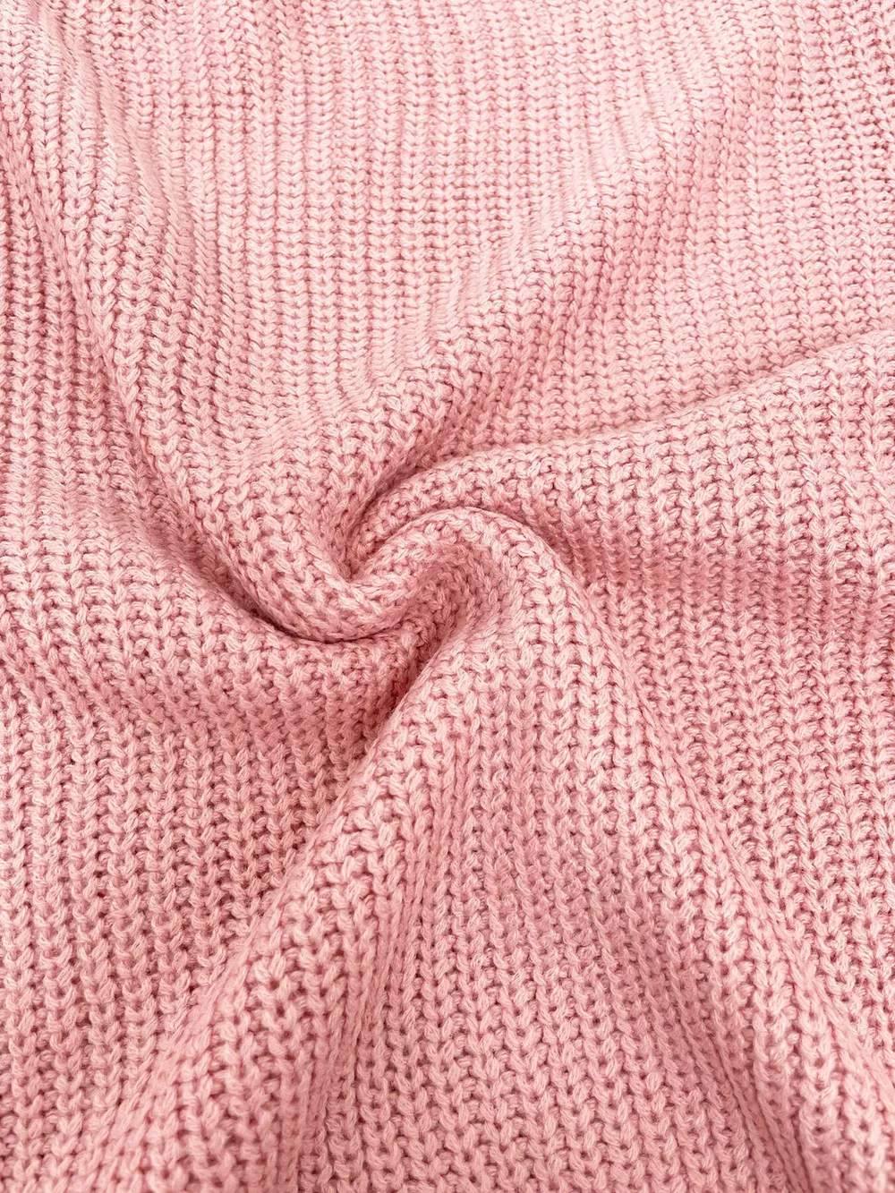 One-Shoulder Ribbed Knit Top with Relaxed Fit, image 8