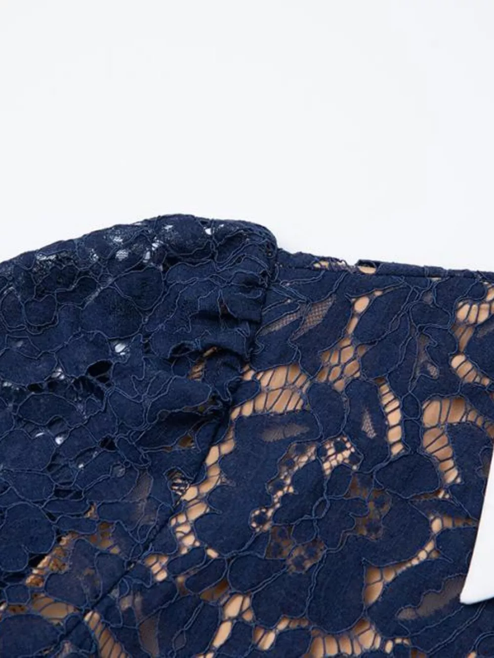 Lace Button-Down Midi Dress, image 10