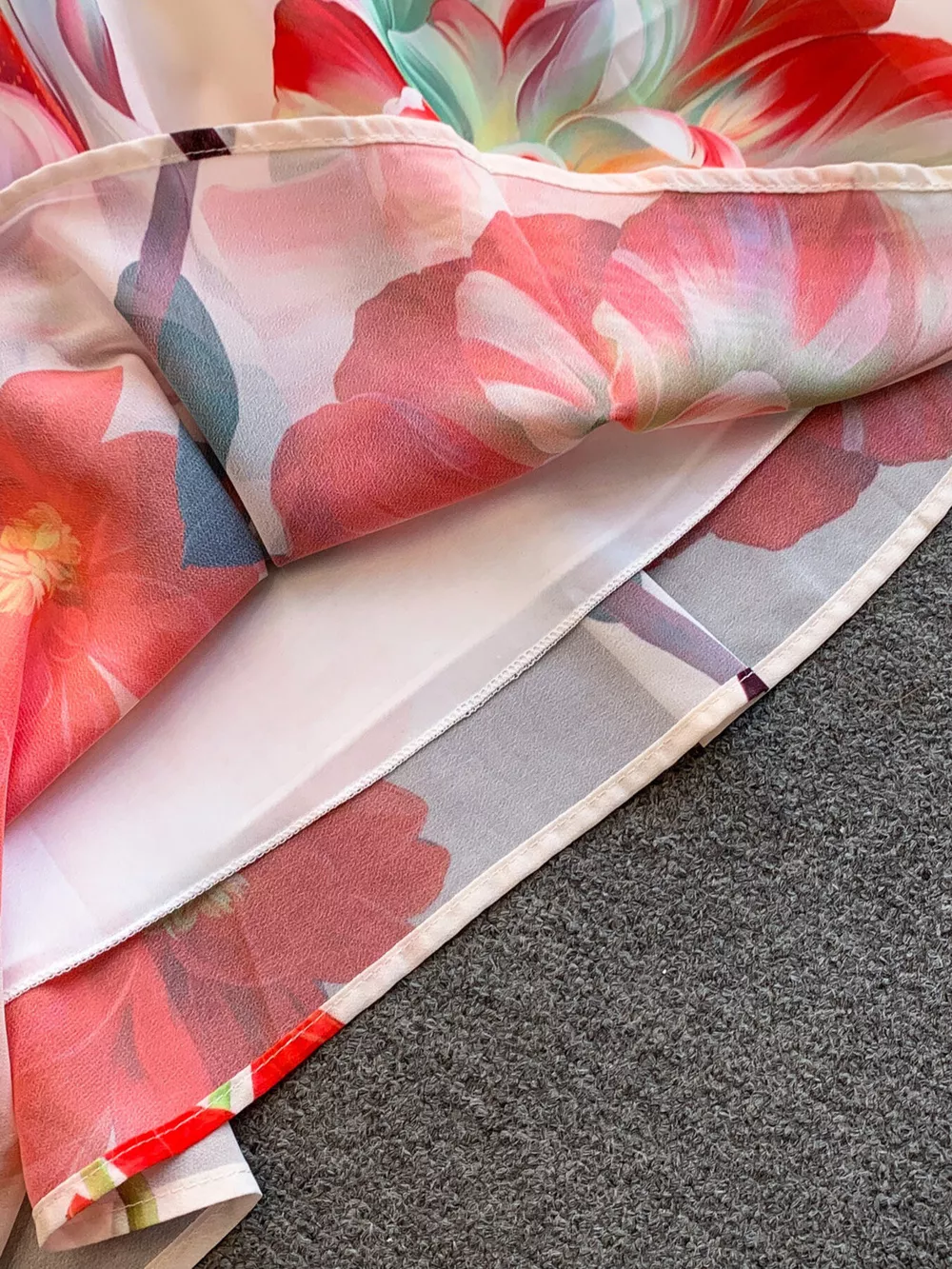 Floral Off-Shoulder A-Line Dress, image 14