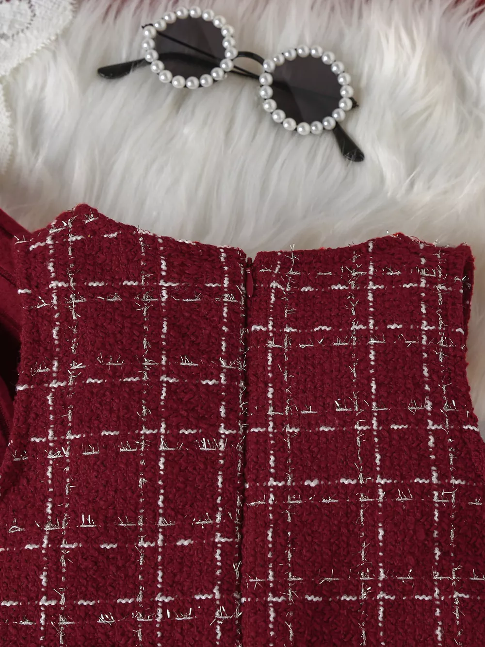 Children's Ribbed Knit Top and Dress Set, image 3