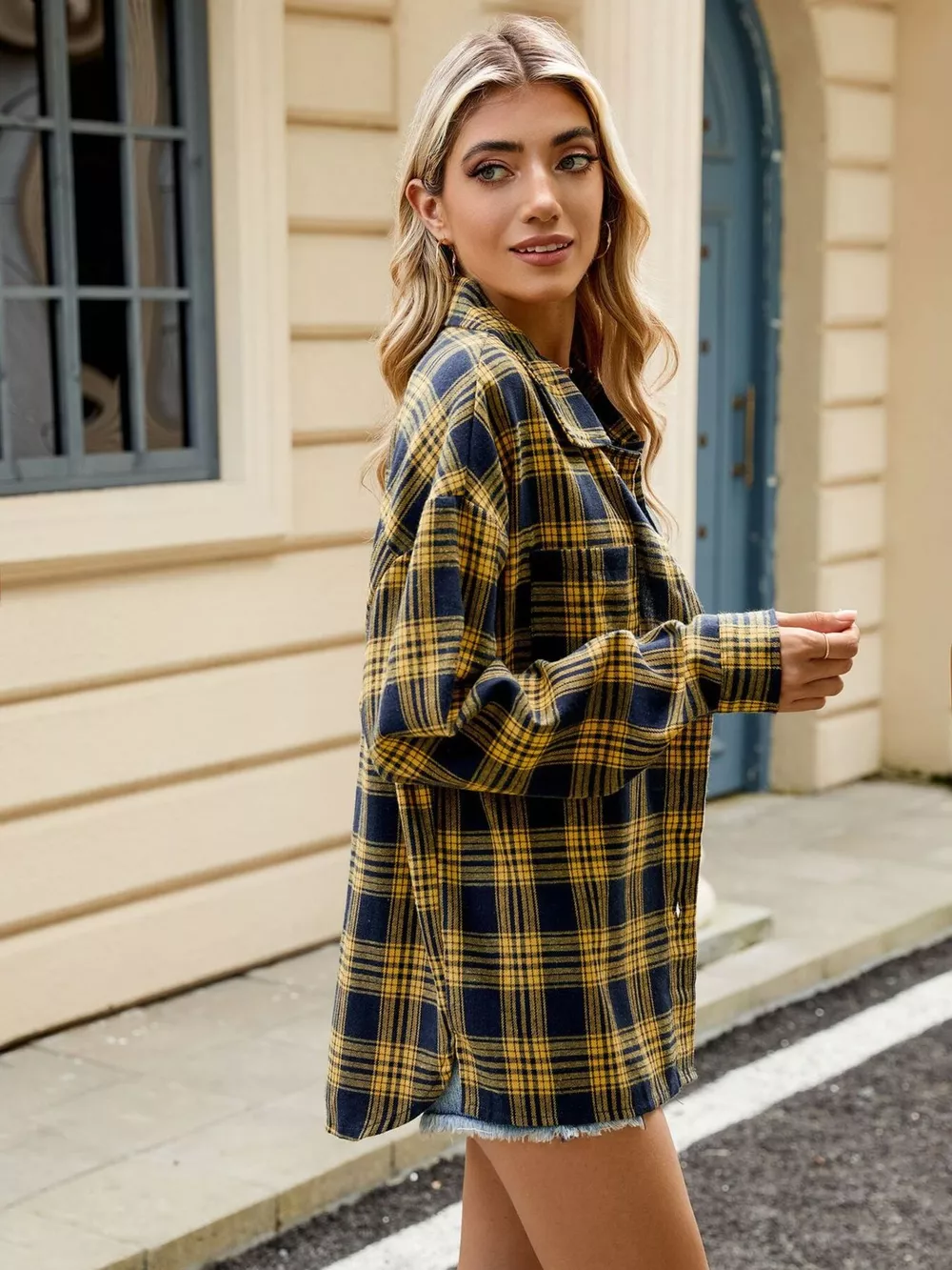 Plaid Button Up Shirt, image 14