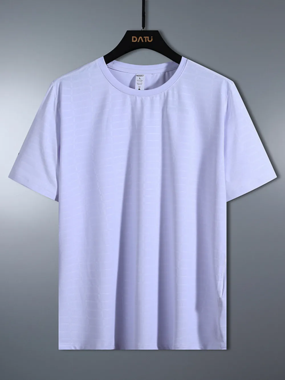 Men's Plus Size Crew Neck Short Sleeve T-Shirt, image 2